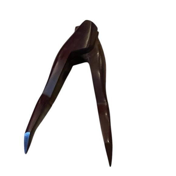 Vintage Wooden Legs Nutcracker Fun Conversation Carved 7” - Picture 4 of 6